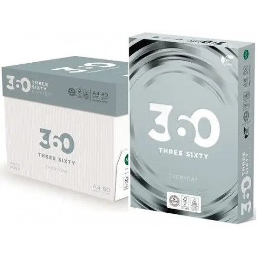 Папір для друку 360 EVERYDAY A4, 80 г/м2, 500 арк., білий